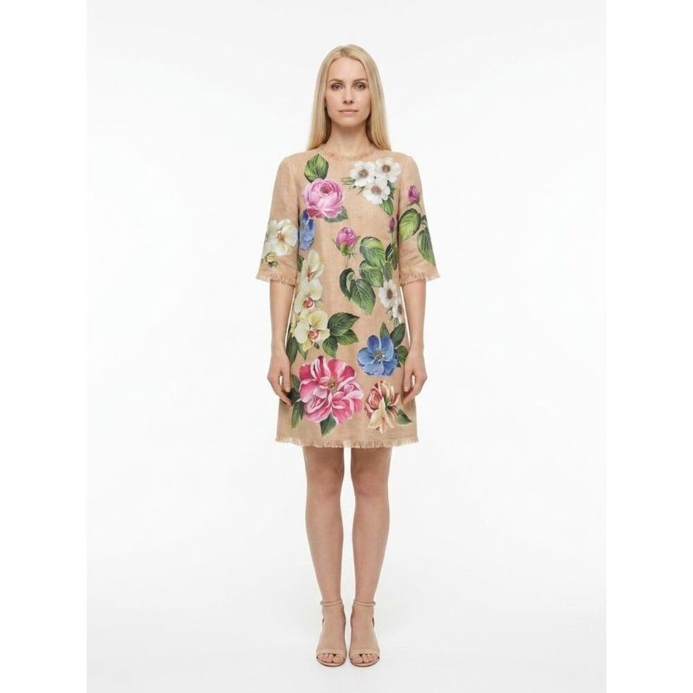 Dolce & Gabbana Multicolor Cotton Casual Women's Dress